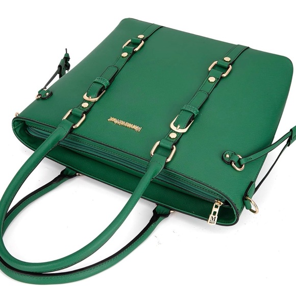 New Montana West Green Large Tote - Picture 4 of 5